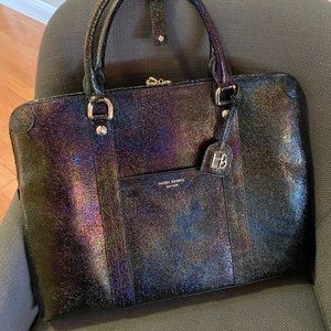 Henri Bendel Petrol Briefcase